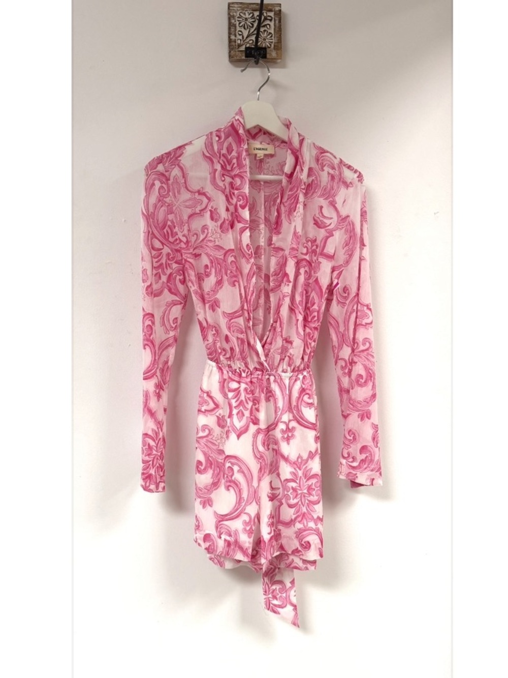 L’Agence Paisley Romper- Size 4.